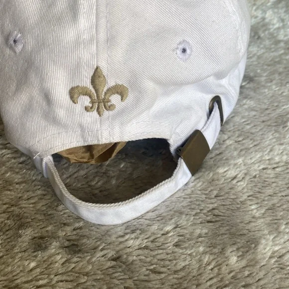 LEADER LOGR cap, white distressed rhinestones OS - Picture 3 of 5